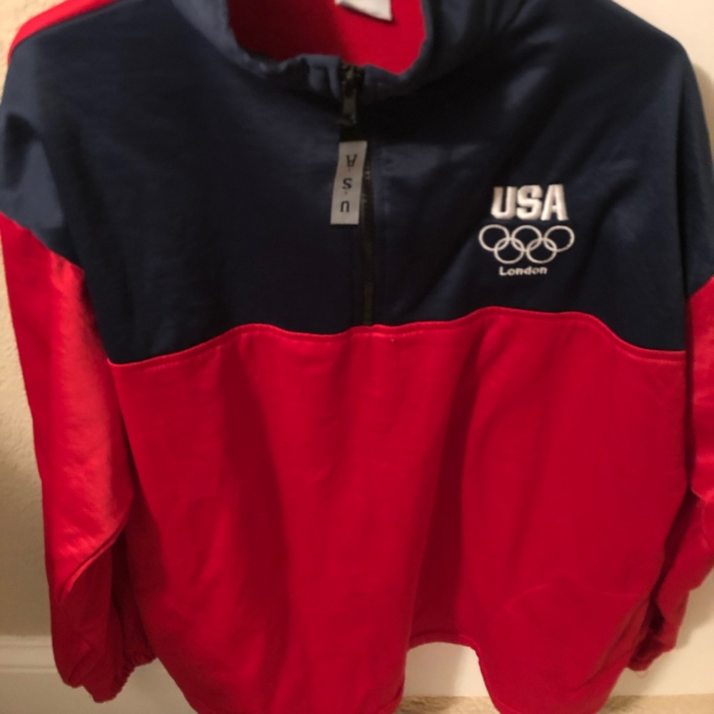 Real USA Olympic quarter zip